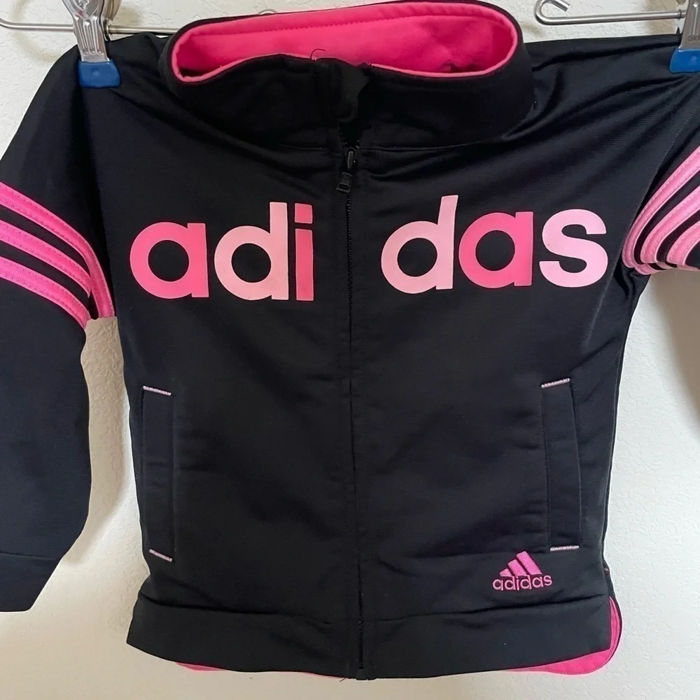 adidas pink black